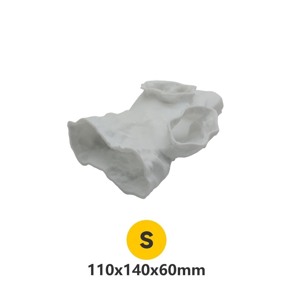 Aquarium Fish Reproduction - Hochrealistisches Aquarium-Fischbecken mit 3D-Druck-Naturmodell, Reptilien-Unterschlupf, Aquarium-Dekoration,