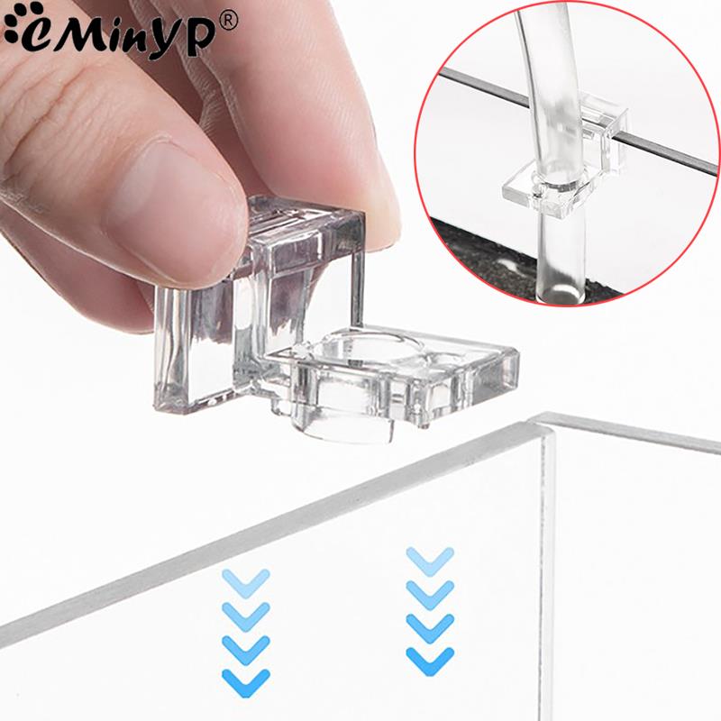 Aquarium Fish Background - 4Pcs Aquarium Acryl Clips für 5,5mm