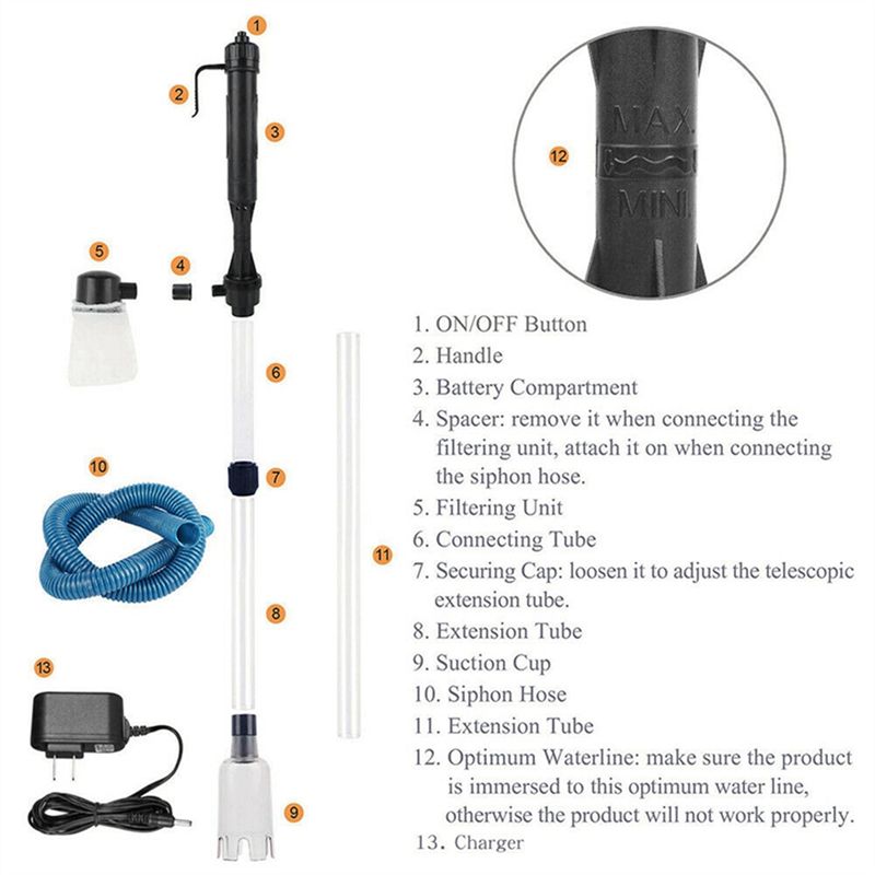 AEE4-Aquarium Elektrischer Was – Aquarium Fish Electric Bewertung und Preis