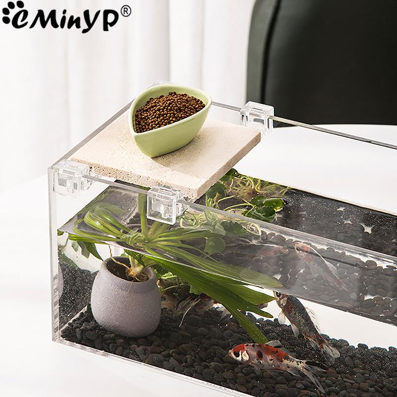 4Pcs Aquarium Acryl Clips für  – Aquarium Fish Background Bewertung und Preis