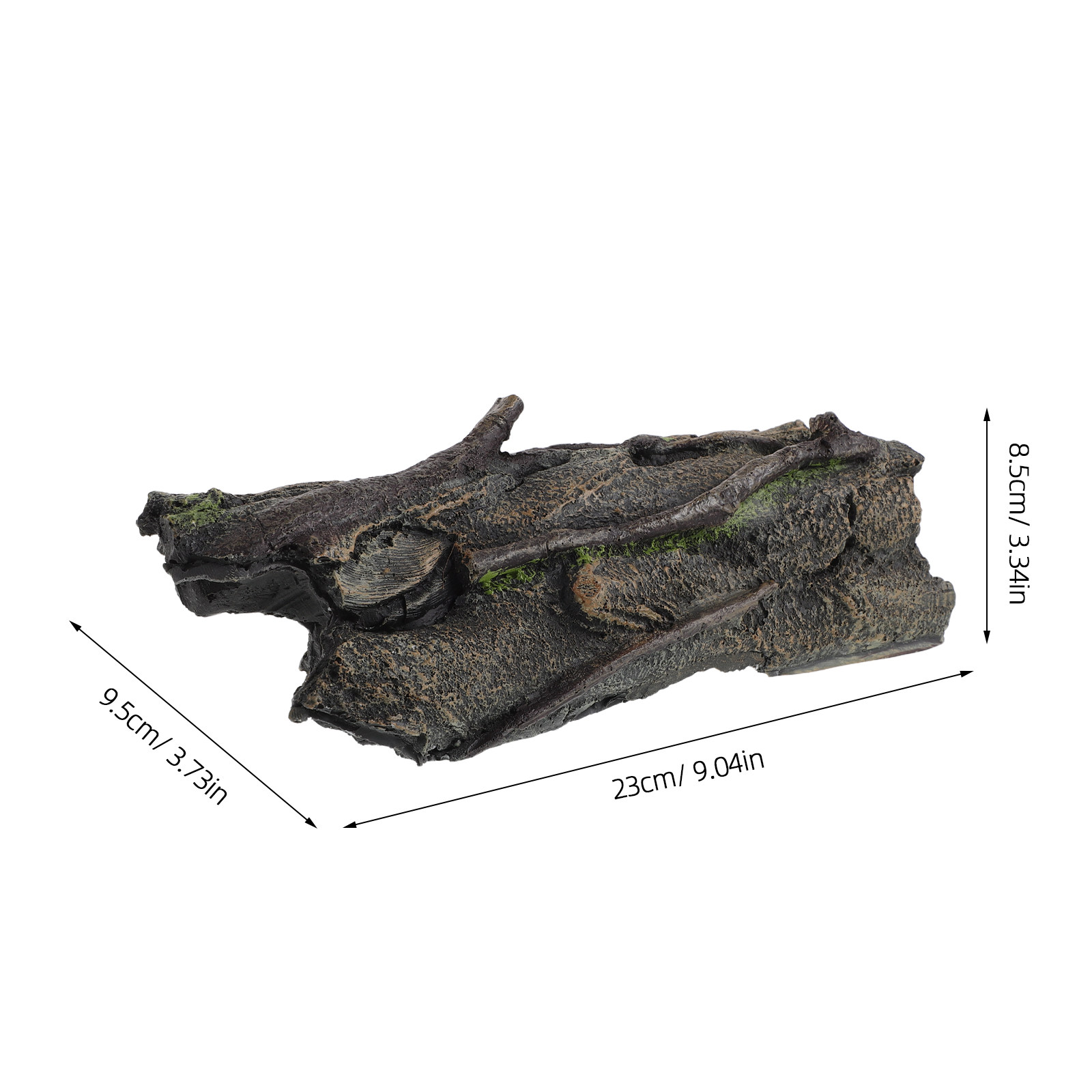Hohler Baumstamm aus Kunstharz – Aquarium Fish Hideout Bewertung und Preis