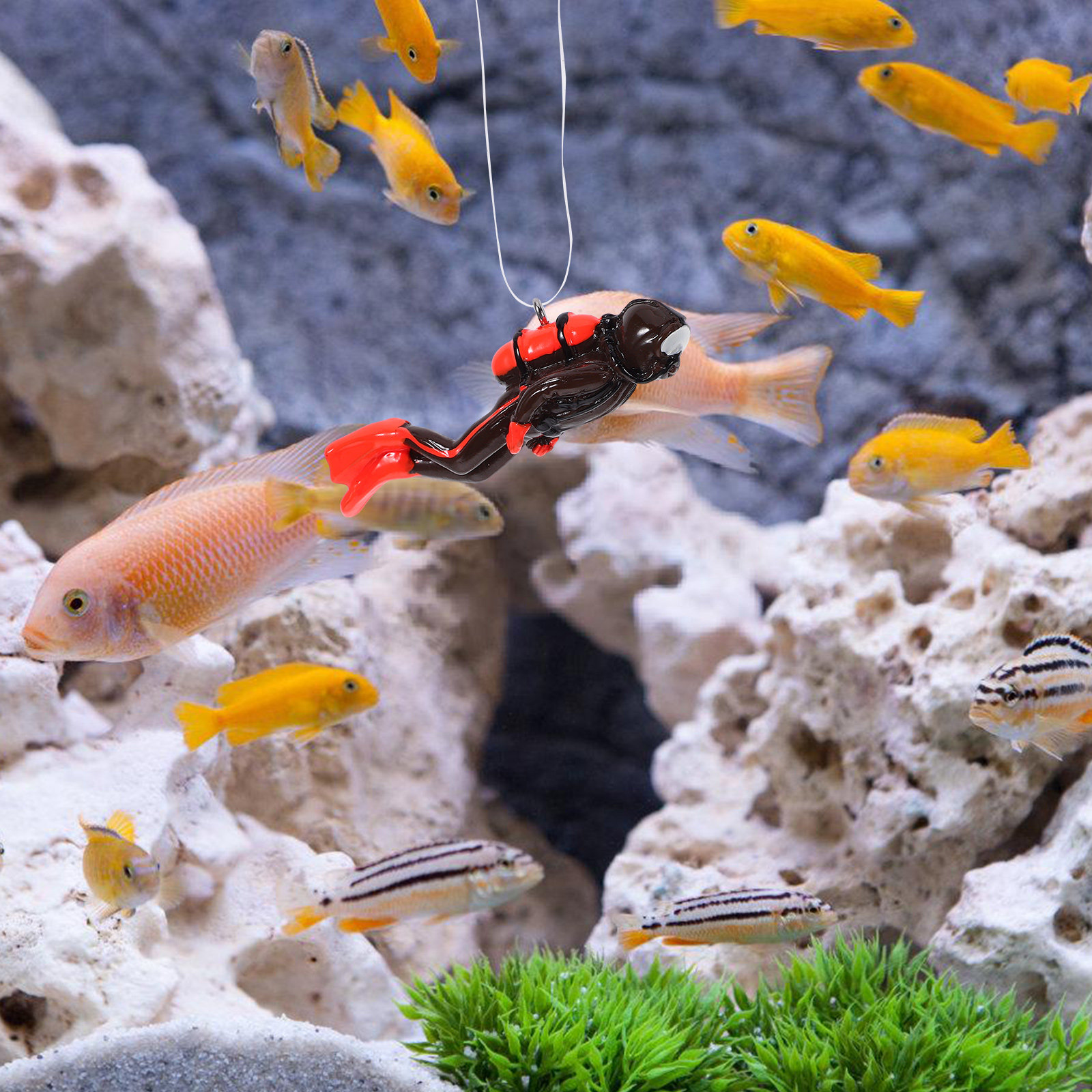 Schwimmende Taucherfigur für A – All Fish In Aquarium Bewertung und Preis